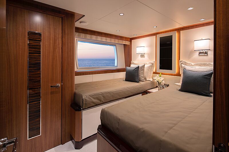 Eileen's Way yacht stateroom