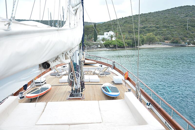 Papa Joe yacht deck