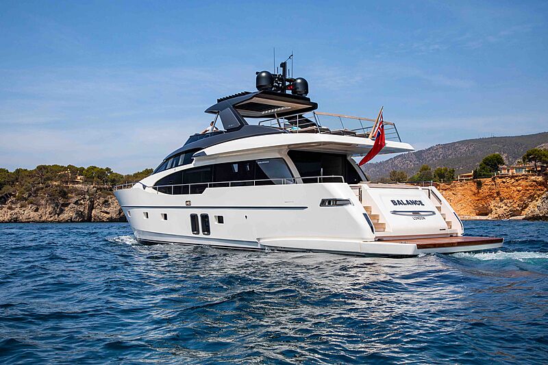 Balance yacht cruising