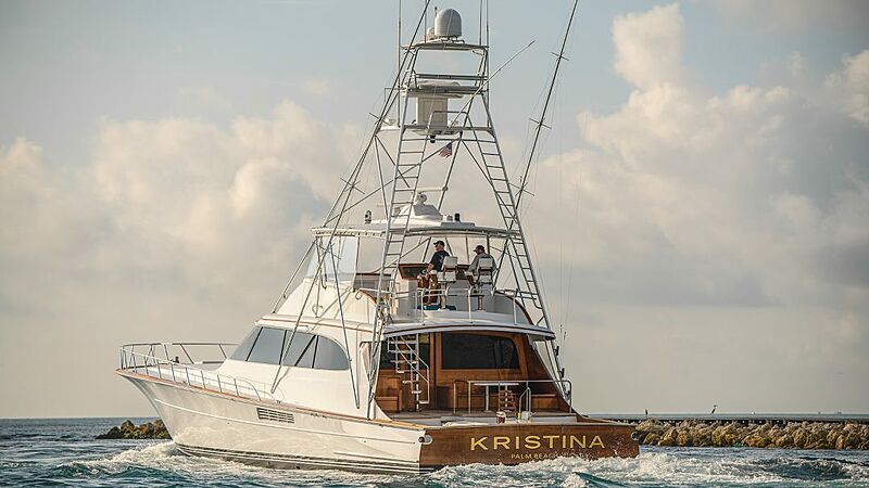 Kristina yacht cruising