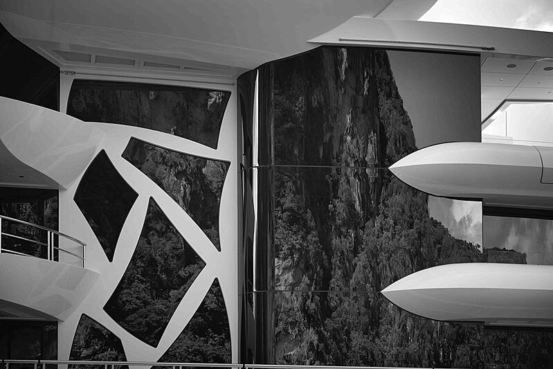 Artefact yacht exterior detail