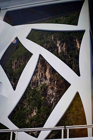Artefact yacht exterior detail