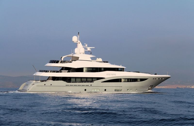 Apostrophe cruising off Gibraltar