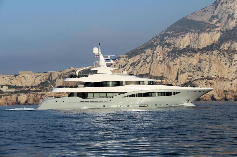 Apostrophe cruising off Gibraltar