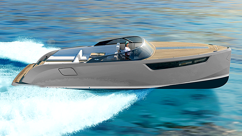 Rush 39 tender exterior design