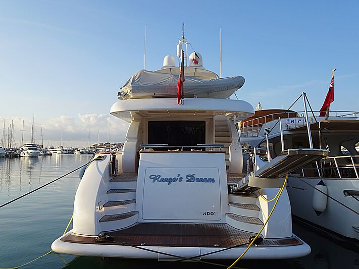 Reege's Dream yacht in Antibes