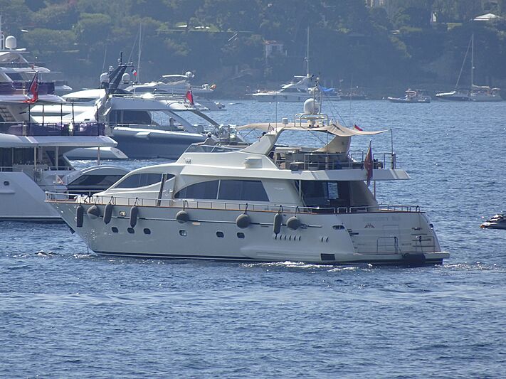 Serendipity Blue yacht in Beaulieu-sur-Mer