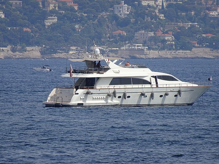Serendipity Blue yacht in Beaulieu-sur-Mer