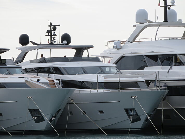 Mouchka yacht at Genoa International Boat Show 2020