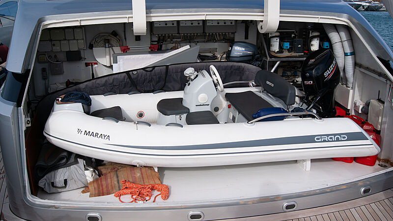 Maraya yacht toy garage