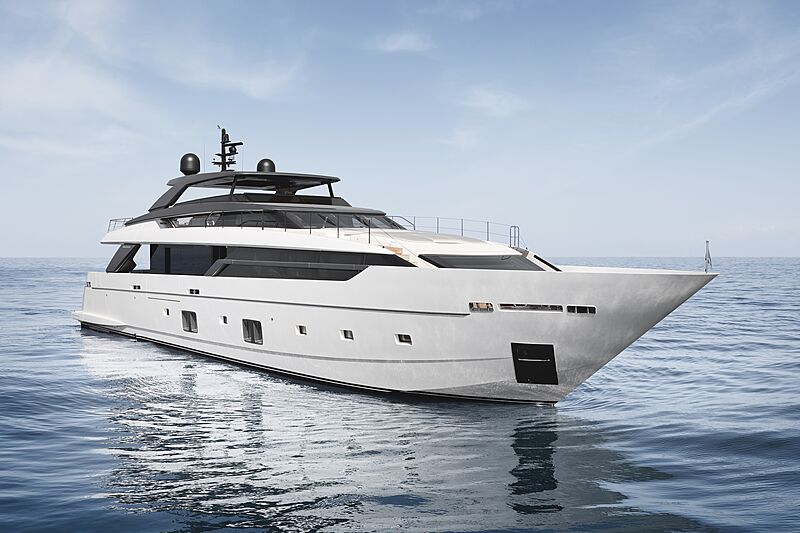 Sanlorenzo SL120 Asymmetric yacht exterior design