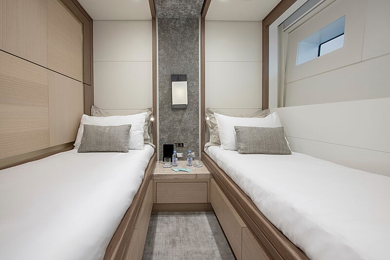 Katia yacht stateroom