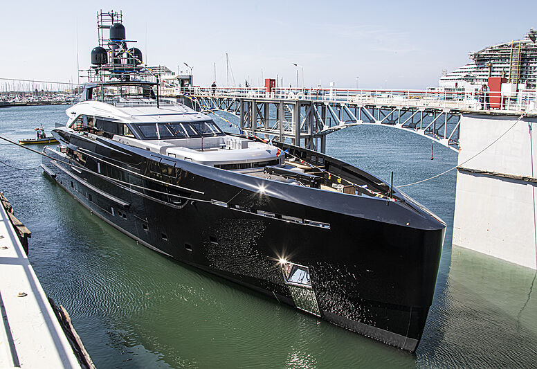 50m Olokun yacht launch