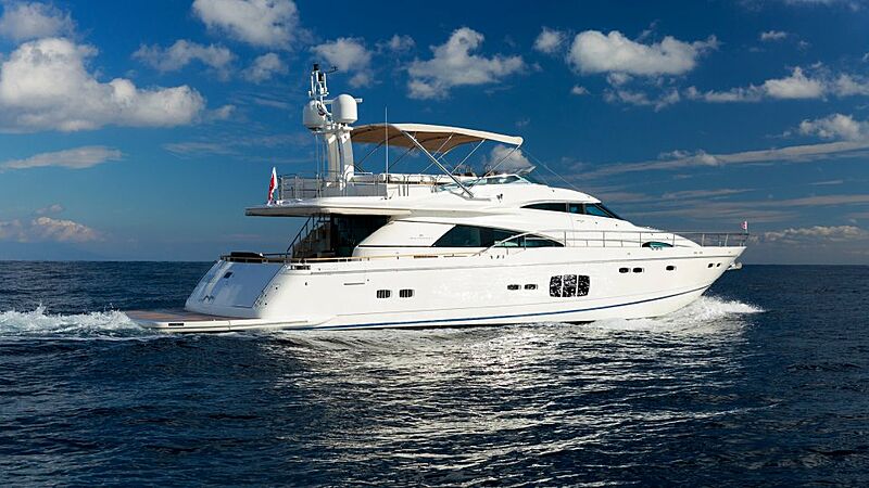 Soraya M yacht cruising