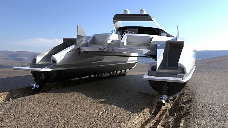 Pagarus yacht exterior design