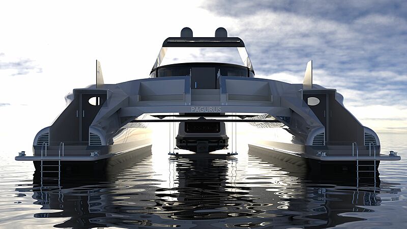 Pagarus yacht exterior design