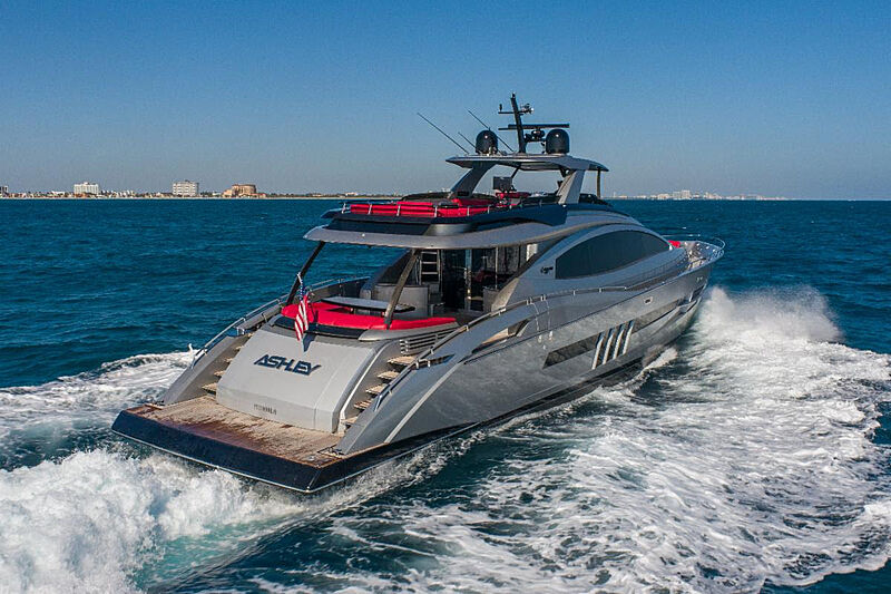 Ashley yacht cruising