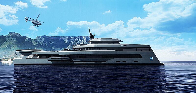 Nzuri yacht exterior design