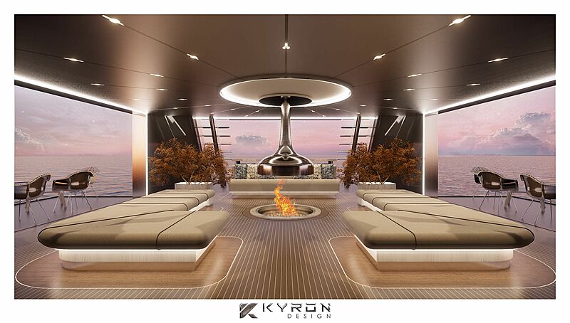 Nzuri yacht interior design