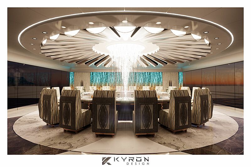 Nzuri yacht interior design