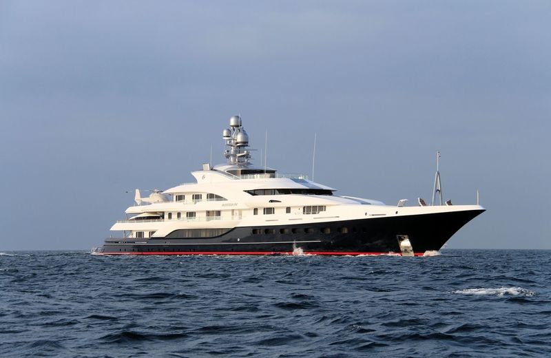 Attessa IV cruising off Gibraltar
