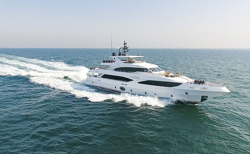 Bliss yacht cruising