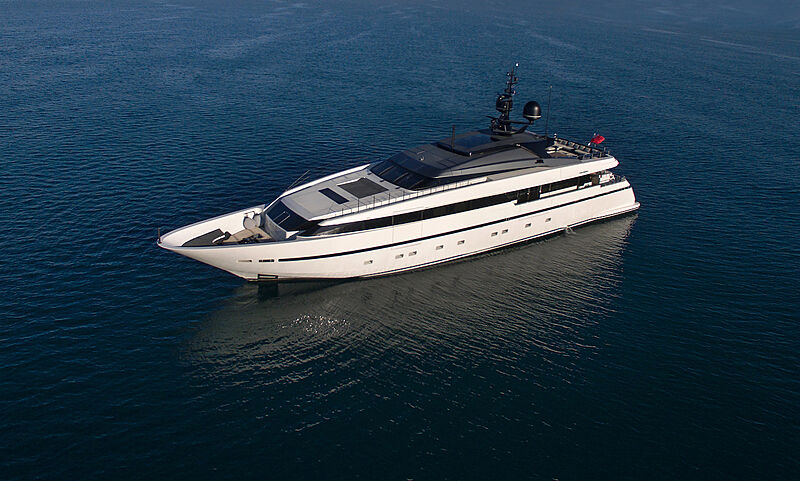 Asteri yacht anchored