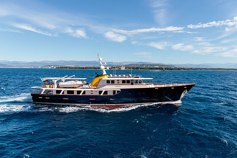 Arionas yacht running profile