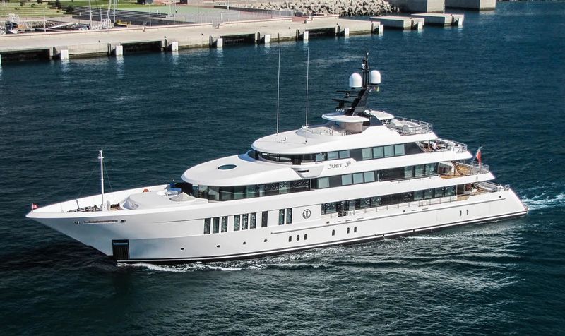 The 61m Superyacht Just J S In Madeira Superyacht Times
