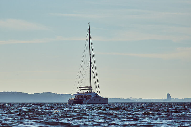 Ruwani yacht anchored