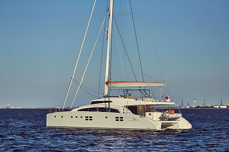 Ruwani yacht anchored