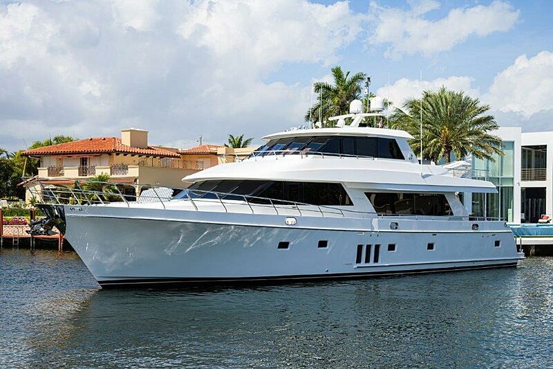Amazing Grace yacht anchored