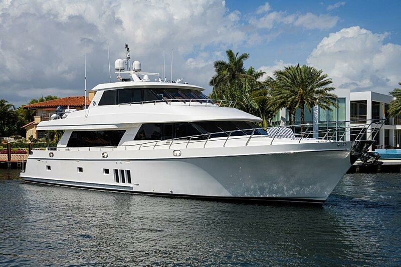 Amazing Grace yacht anchored