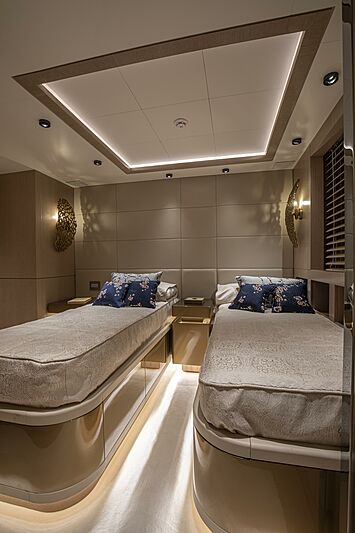 Run Away yacht stateroom