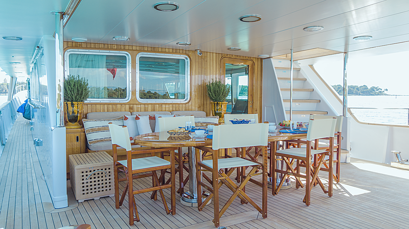 Freemont yacht deck