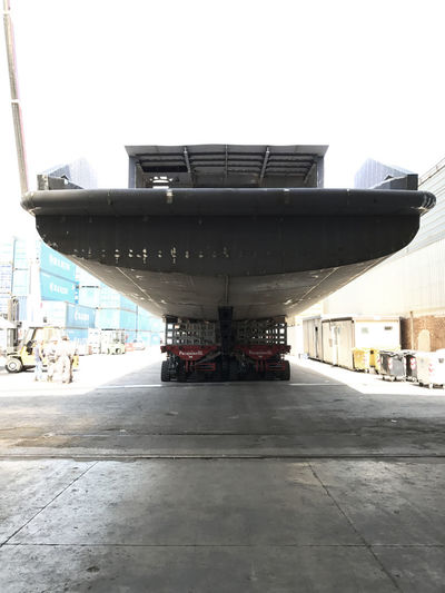 K42 in build at Cantiere delle Marche in Ancona