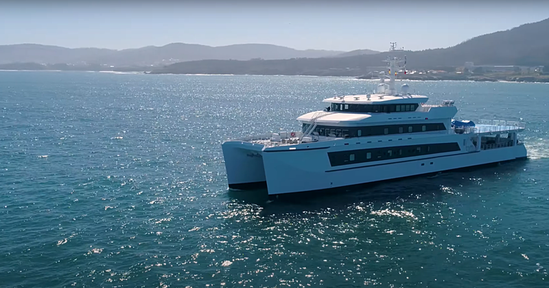 Wayfinder yacht cruising