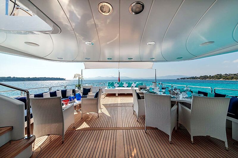 Bang! yacht deck