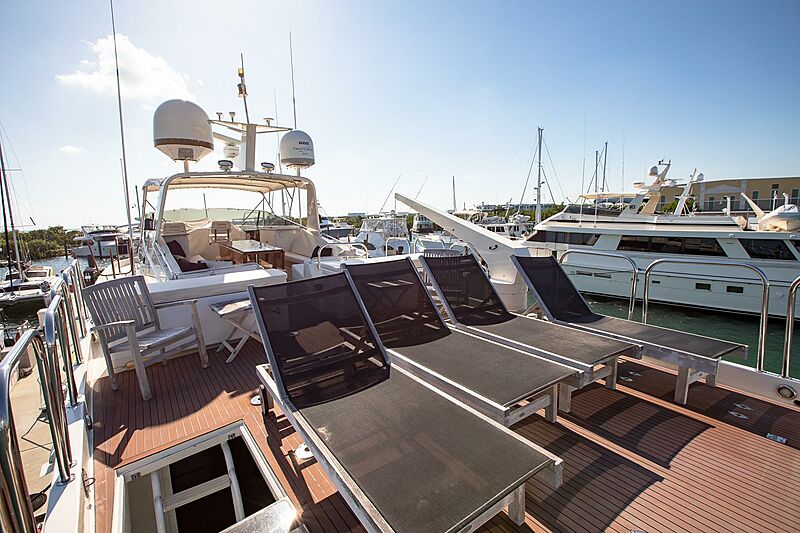 Catchin' Moments yacht sun deck