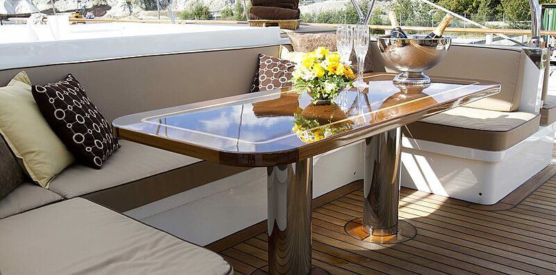 Sunny Hill yacht aft deck