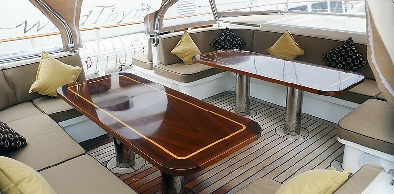 Sunny Hill yacht aft deck