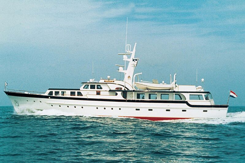 Blackhawk yacht cruising