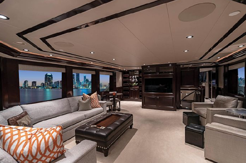 Release Me yacht saloon