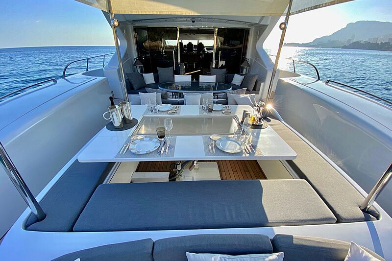 Splendida yacht deck