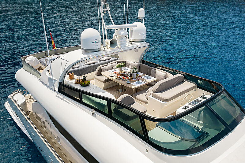 Sublime Mar yacht flybridge
