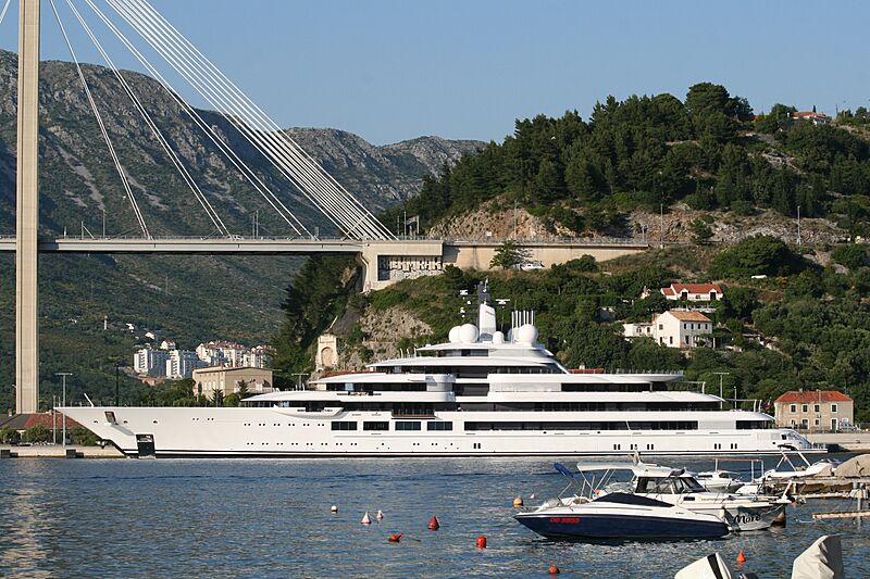 Scheherazade yacht by Lürssen in Dubrovnik