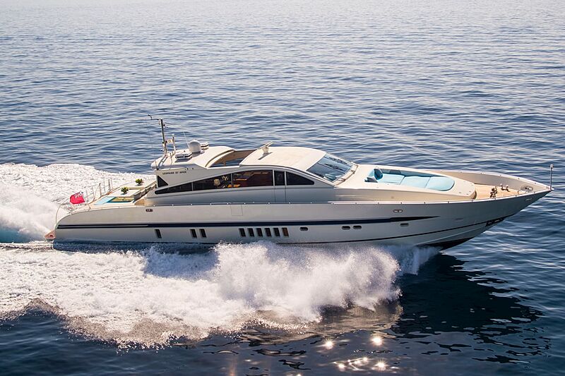 Cita yacht running