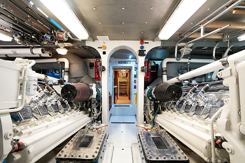 Photo Inspired yacht engine room SuperYacht Times