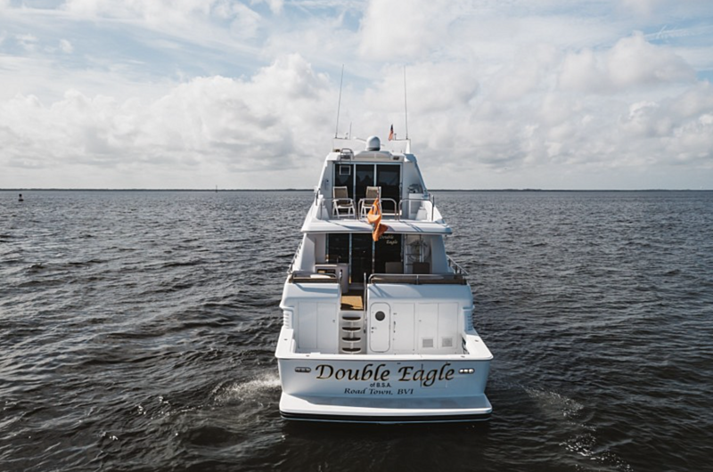Double Eagle yacht cruising