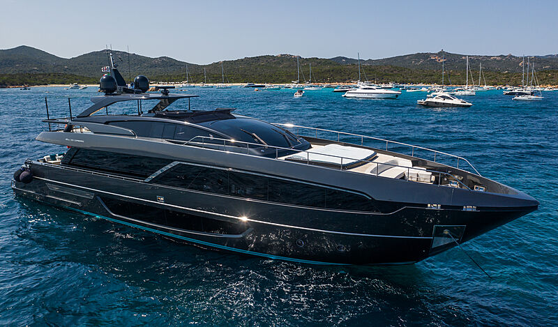 Ariyas yacht by Riva in Sardinia